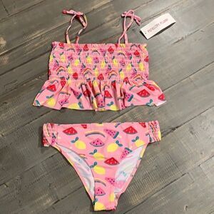 Girl's Smocked Tankini NWT